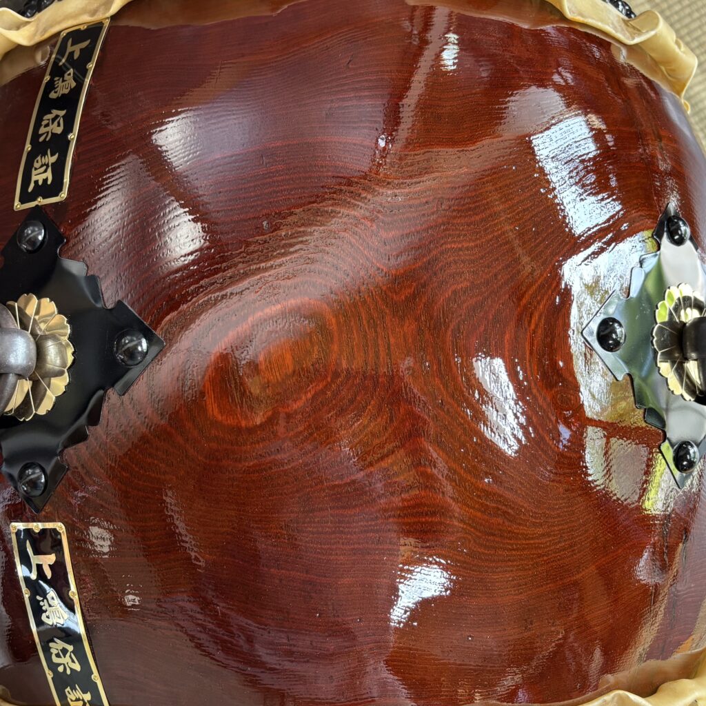 1尺7寸長胴太鼓修理張替え