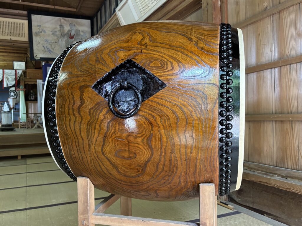 2尺長胴太鼓 両面張替え
